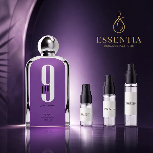 Decant 9PM Pour Femme Afnan 3ml, 5ml y 10ml ESSENTIA Paraguay