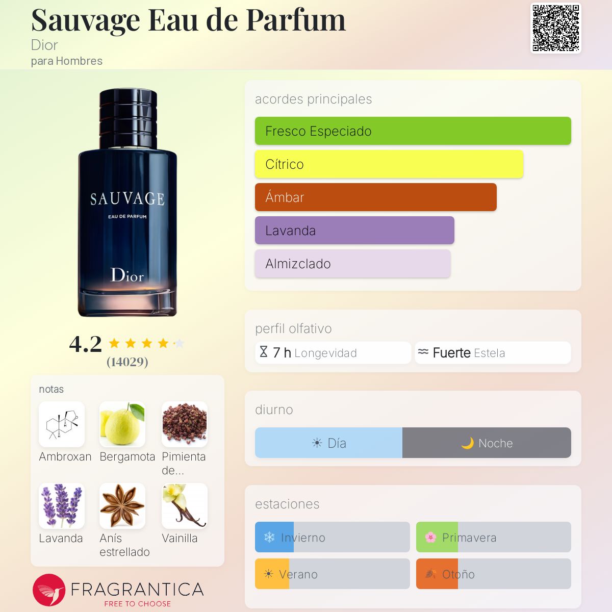Sauvage Eau de Parfum Dior - Decant