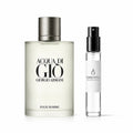 Acqua di Giò Giorgio Armani en decant original ESSENTIA Paraguay