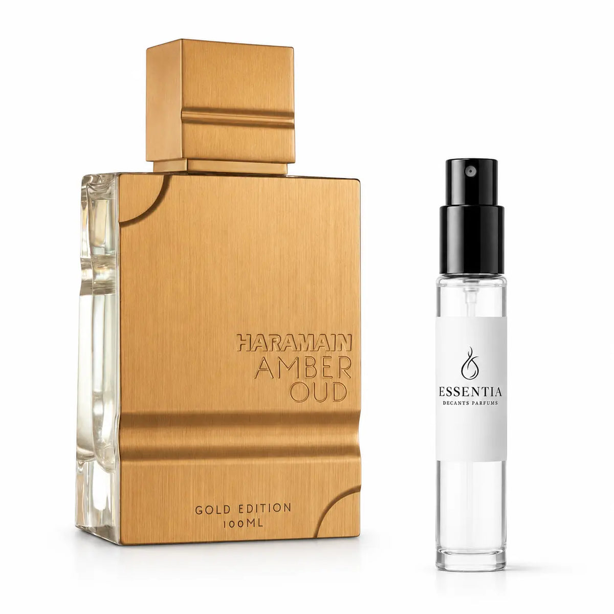 Amber Oud Gold Edition Al Haramain en decant original ESSENTIA Paraguay