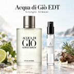 Comprar decant Acqua di Giò EDT Giorgio Armani para hombre en Paraguay | ESSENTIA