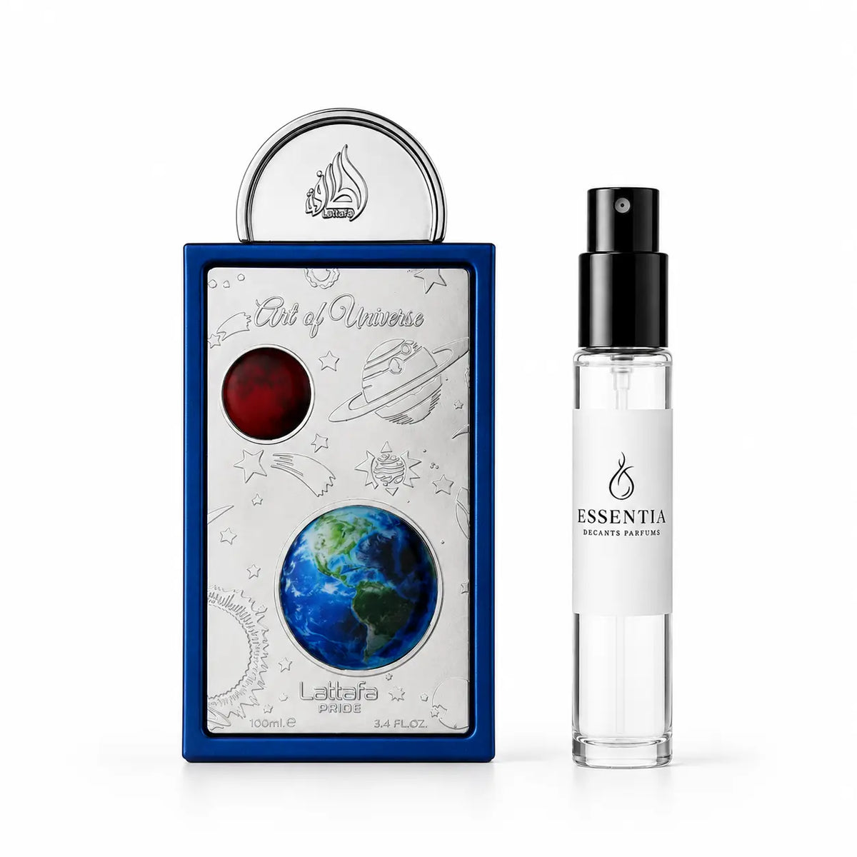 Art Of Universe Lattafa en decant original ESSENTIA Paraguay