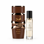 Asad Bourbon EDP Lattafa: perfume original y decant ESSENTIA