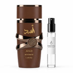 Asad Bourbon Lattafa en decant original ESSENTIA Paraguay