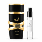 Asad EDP Lattafa en decant original ESSENTIA Paraguay