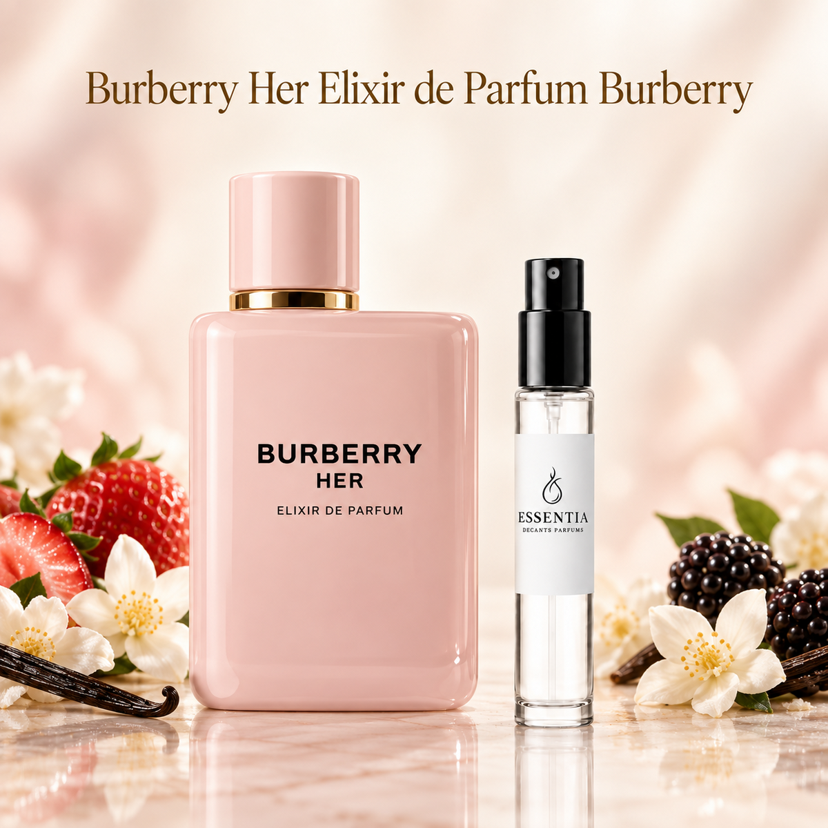 Burberry Her Elixir de Parfum con decant ESSENTIA