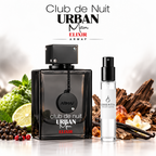 Club de Nuit Urban Man Elixir Armaf con decant original ESSENTIA en Paraguay
