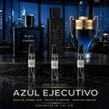 Combo Azul Ejecutivo: decants de Bleu de Chanel EDP, MYSLF Le Parfum e Invictus Parfum