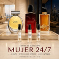 Combo Mujer 24/7: decants de Beauty Calvin Klein, Sì Passione Intense y Libre Intense
