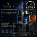 Combo Papá Best Seller ESSENTIA con Sauvage EDP 3 ml, Invictus Parfum 5 ml y Stronger With You Intensely 10 ml