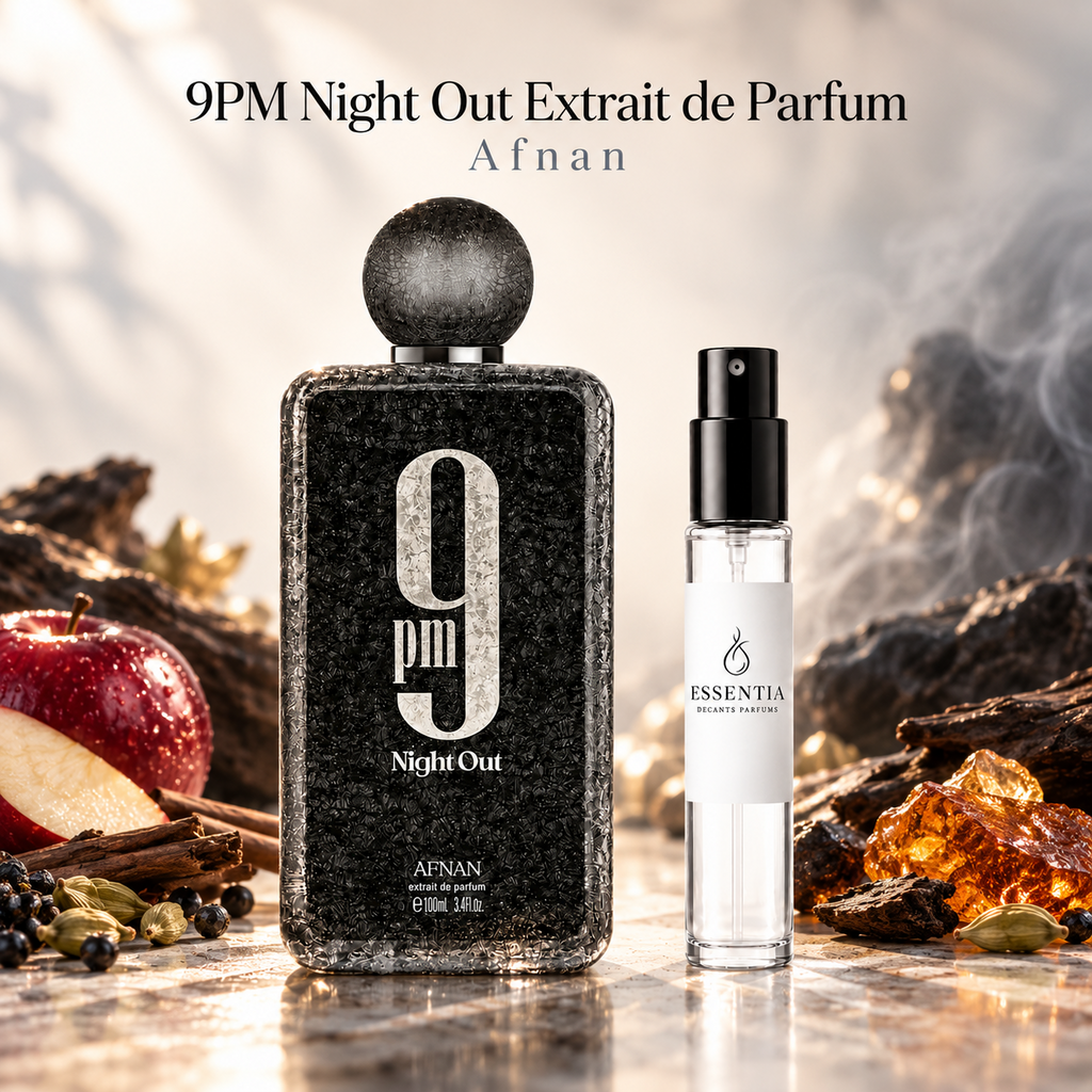 Comprar decant 9PM Night Out Extrait de Parfum Afnan en Paraguay | ESSENTIA
