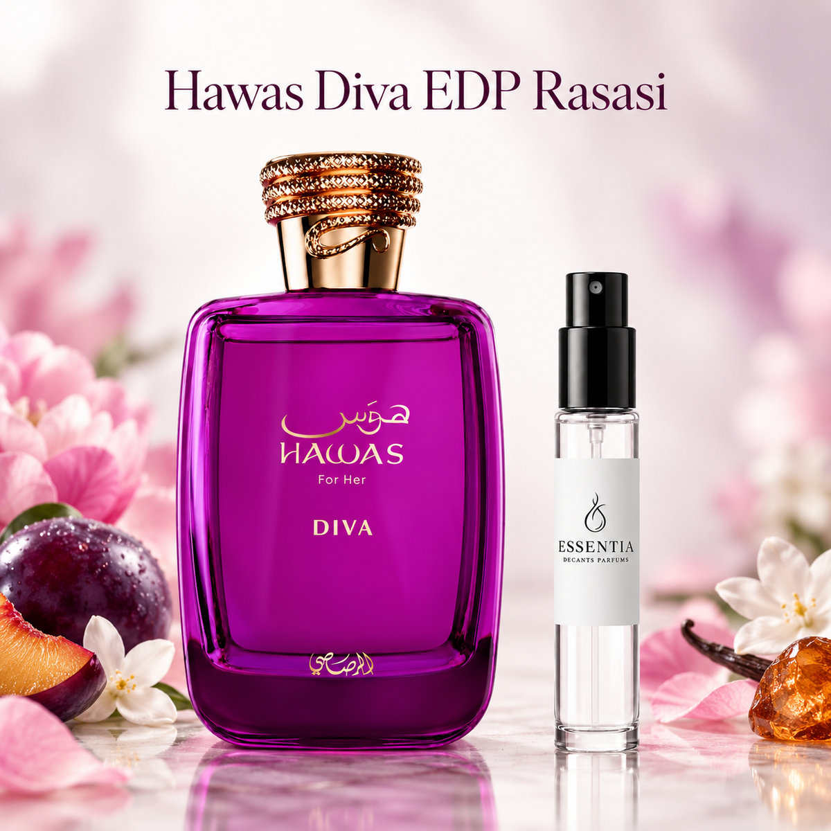 Comprar Hawas Diva EDP Rasasi decant en Paraguay | ESSENTIA