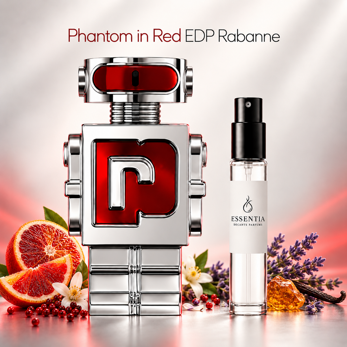 Comprar Phantom in Red EDP Rabanne decant en Paraguay | ESSENTIA