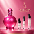Fantasy Britney Spears en decant original ESSENTIA, perfume original junto a frascos de decant en presentaciones de 3ml, 5ml y 10ml.