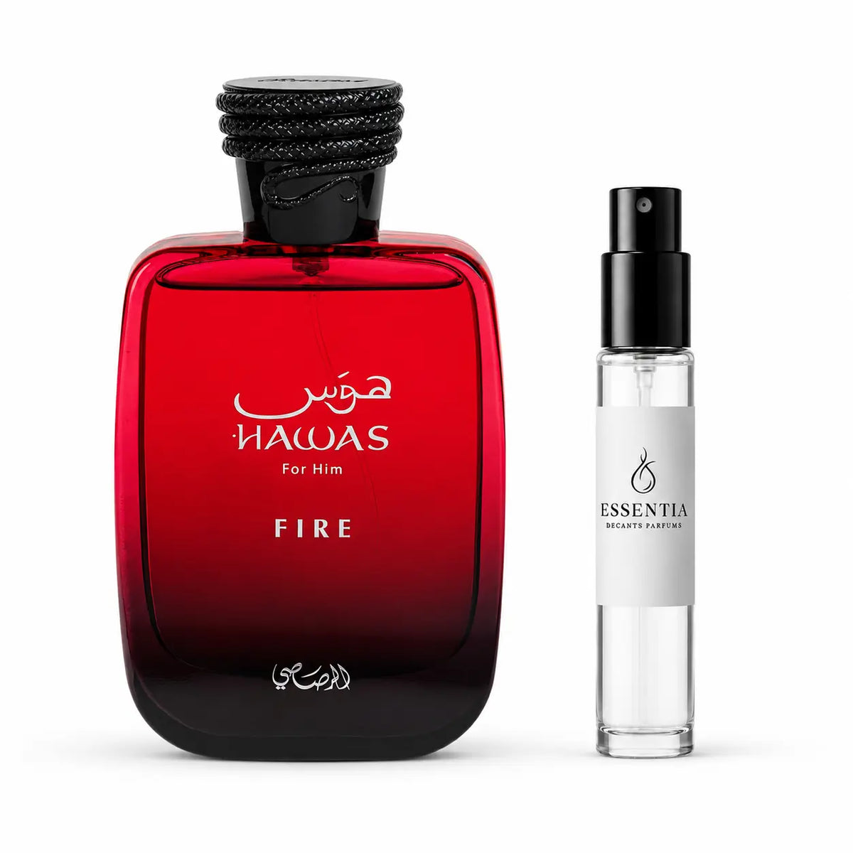 Hawas Fire Rasasi en decant original ESSENTIA Paraguay