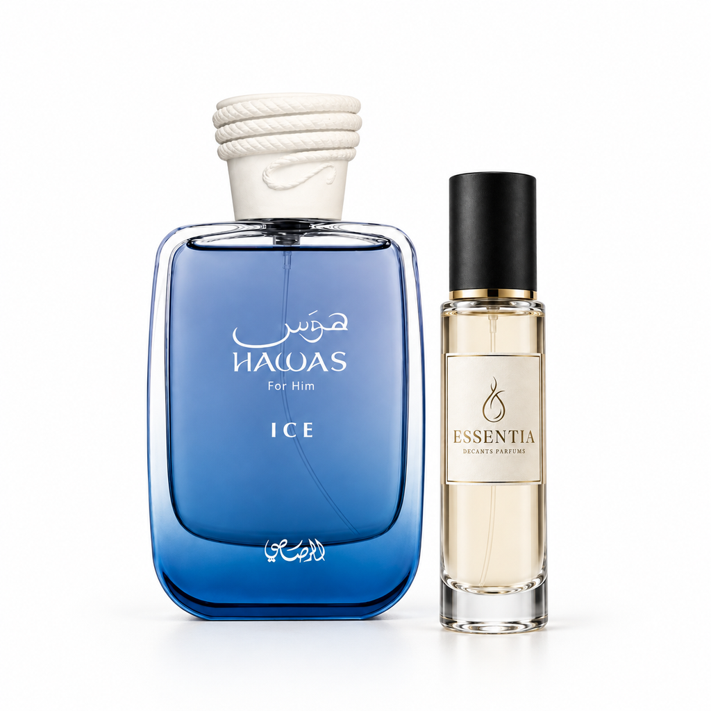 Hawas Ice EDP Rasasi: perfume original y decant ESSENTIA