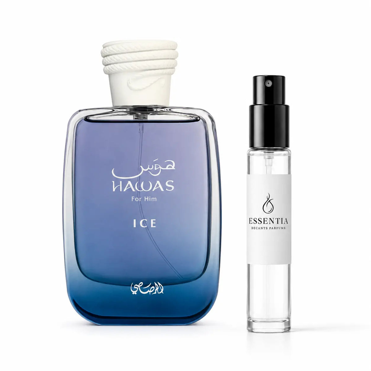 Hawas Ice Rasasi en decant original ESSENTIA Paraguay