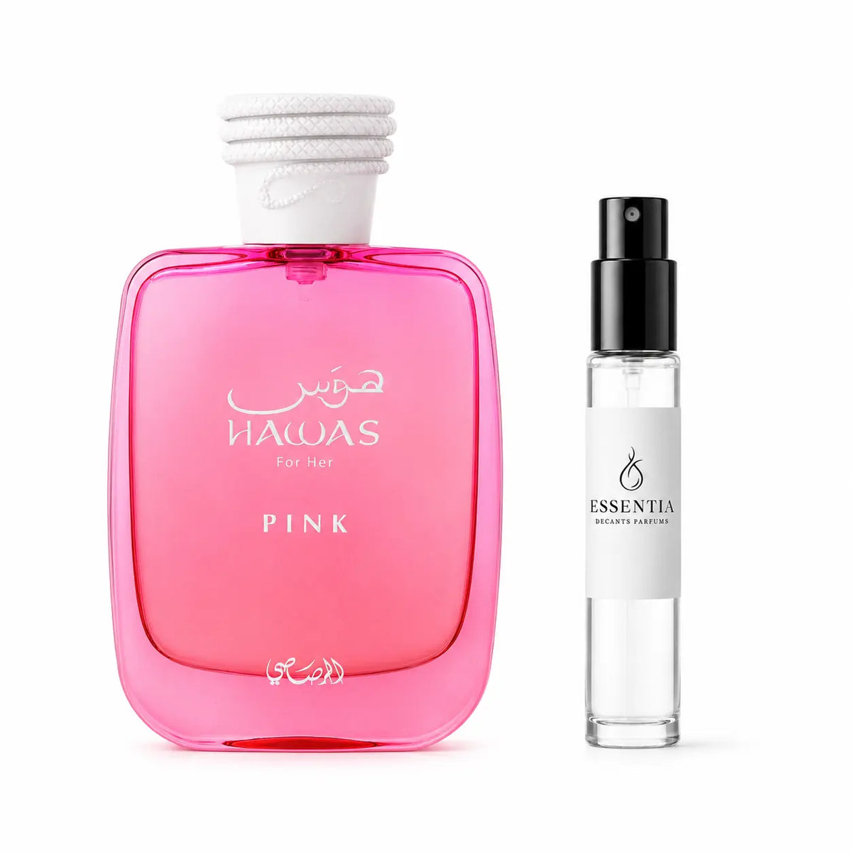 Hawas Pink Rasasi en decant original ESSENTIA Paraguay