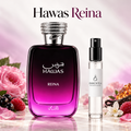 Decant original Hawas Reina EDP Rasasi disponible en ESSENTIA Paraguay