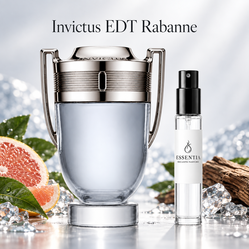 Invictus EDT Rabanne con decant ESSENTIA original en Paraguay