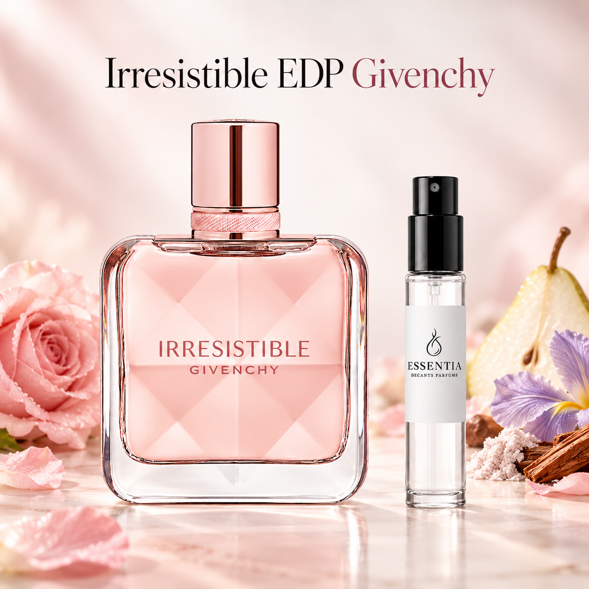 Irresistible EDP Givenchy con decant ESSENTIA original en Paraguay