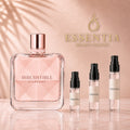 Irresistible Givenchy EDP en decant original para mujer, perfume floral frutal amaderado con notas de pera, ambreta, rosa, iris, cedro y maderas rubias disponible en ESSENTIA Paraguay.