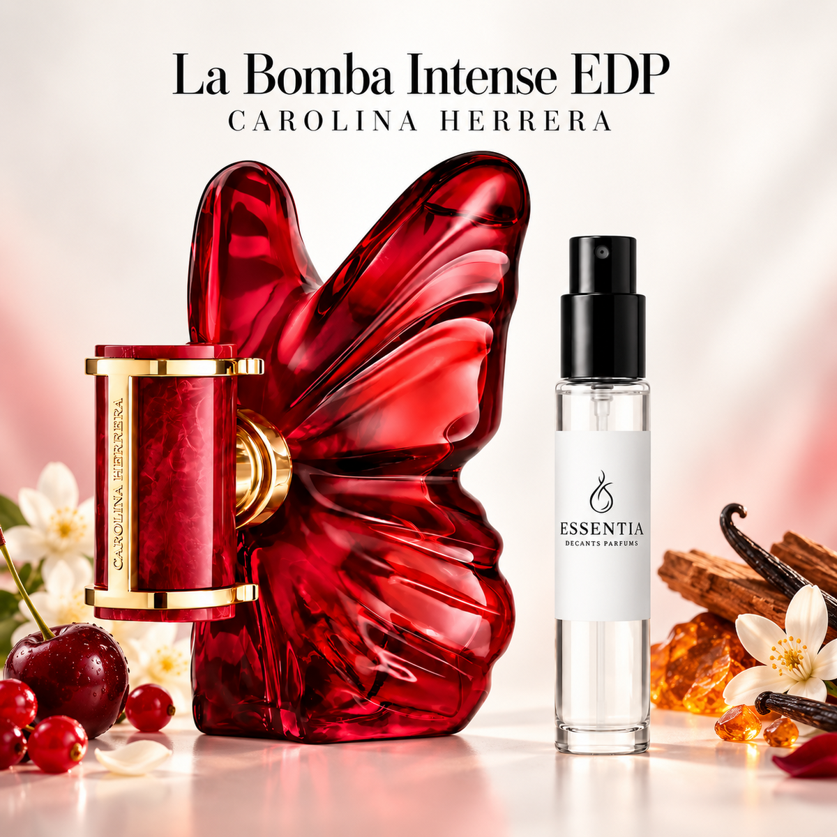 La Bomba Intense EDP Carolina Herrera con decant original ESSENTIA Paraguay