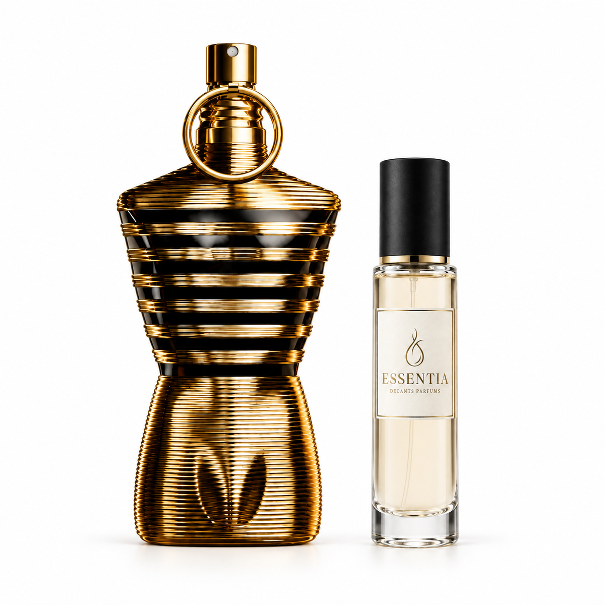 Le Male Elixir Jean Paul Gaultier: perfume original y decant ESSENTIA