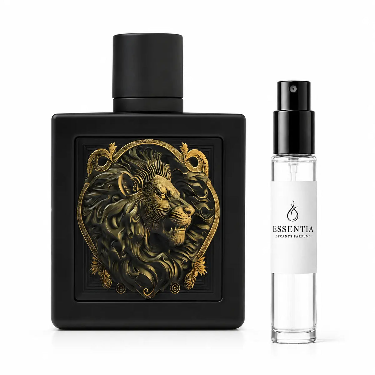 Lion Rayhaan en decant original ESSENTIA Paraguay