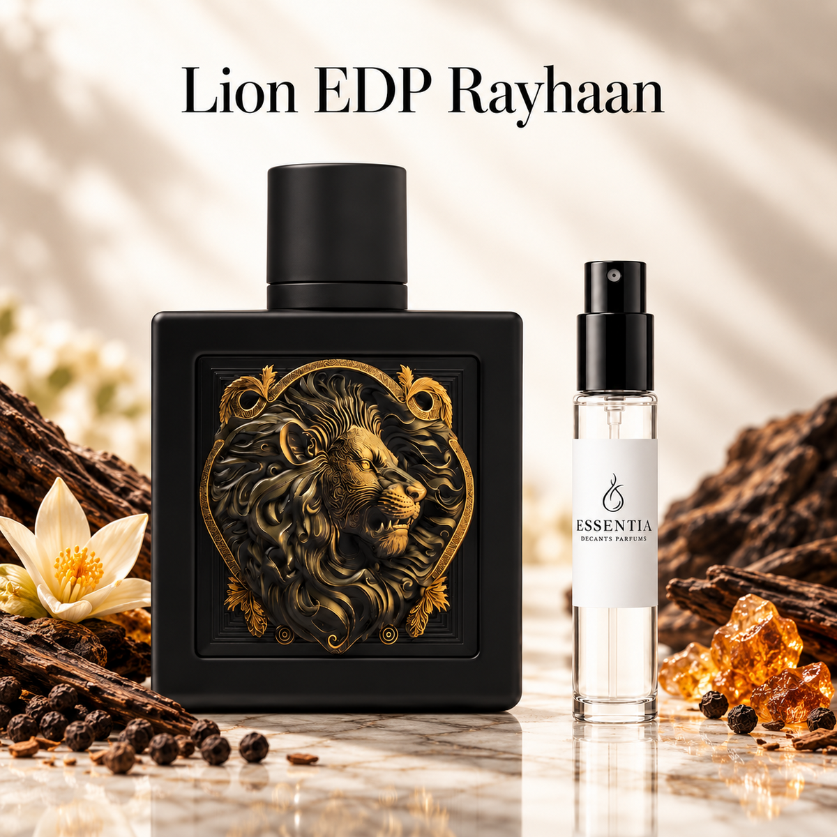 Lion EDP Rayhaan con decant ESSENTIA