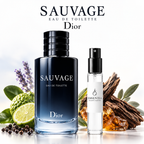 Sauvage Eau de Toilette Dior con decant ESSENTIA original en Paraguay