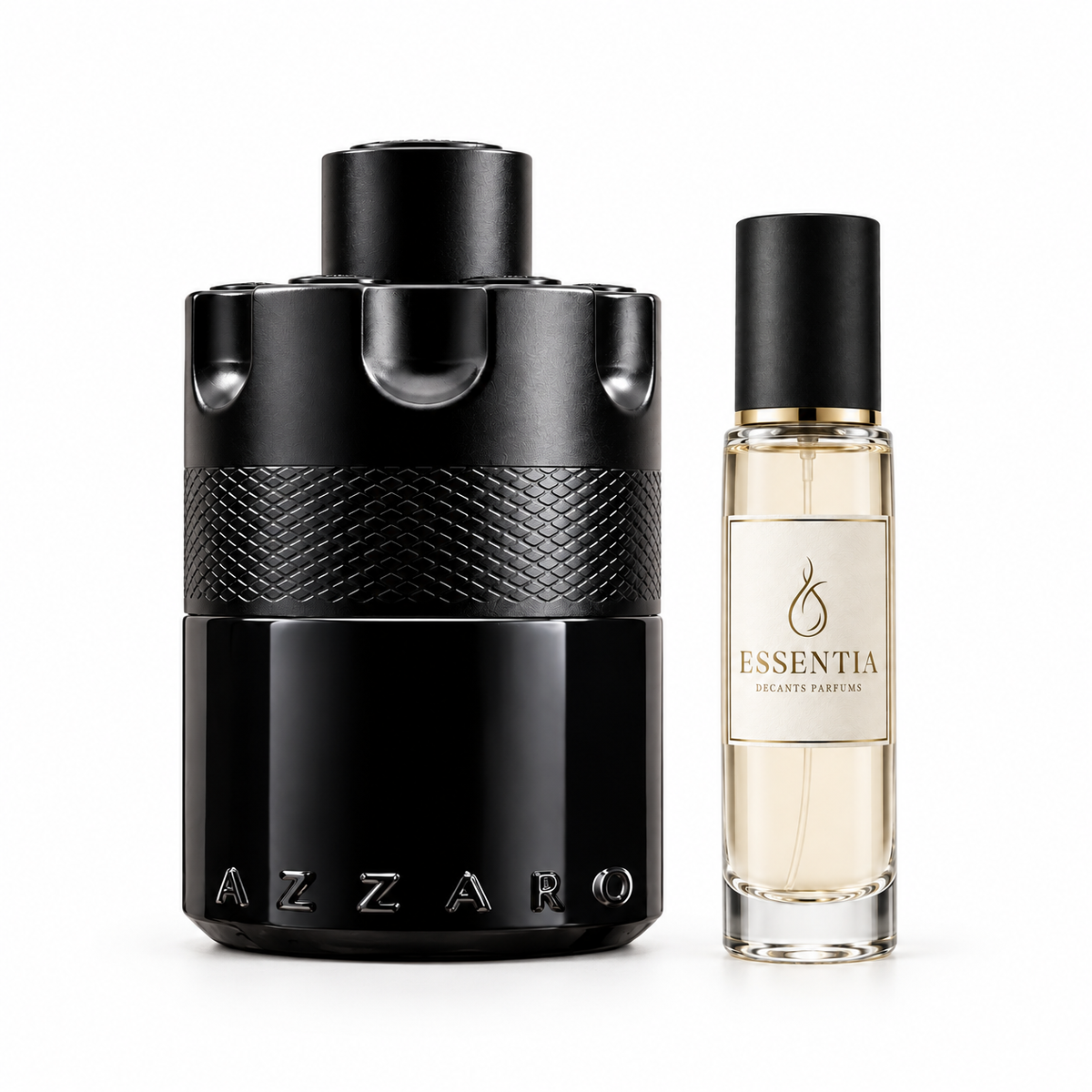 The Most Wanted Eau de Parfum Intense Azzaro: perfume original y decant ESSENTIA
