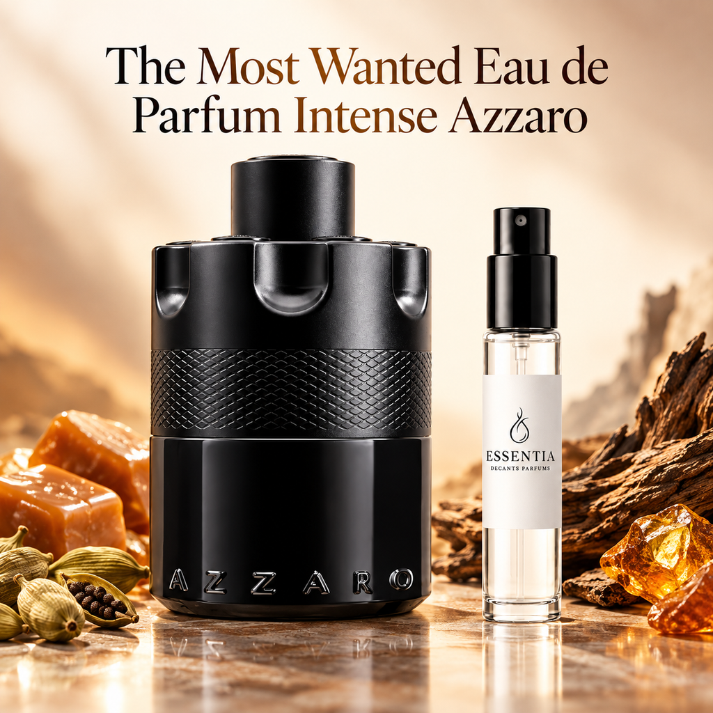 The Most Wanted Eau de Parfum Intense Azzaro con decant ESSENTIA original en Paraguay