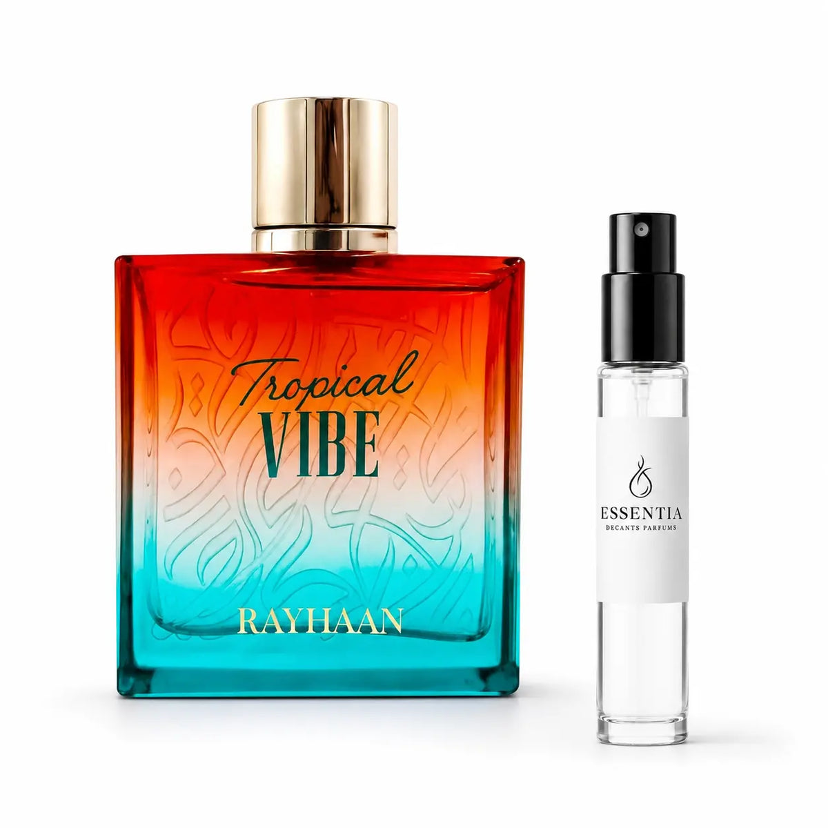 Tropical Vibe Rayhaan en decant original ESSENTIA Paraguay