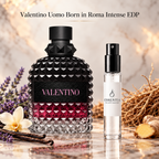 Valentino Uomo Born in Roma Intense EDP con decant ESSENTIA original en Paraguay