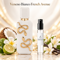 Decant original Veneno Bianco Extrait French Avenue disponible en ESSENTIA Paraguay