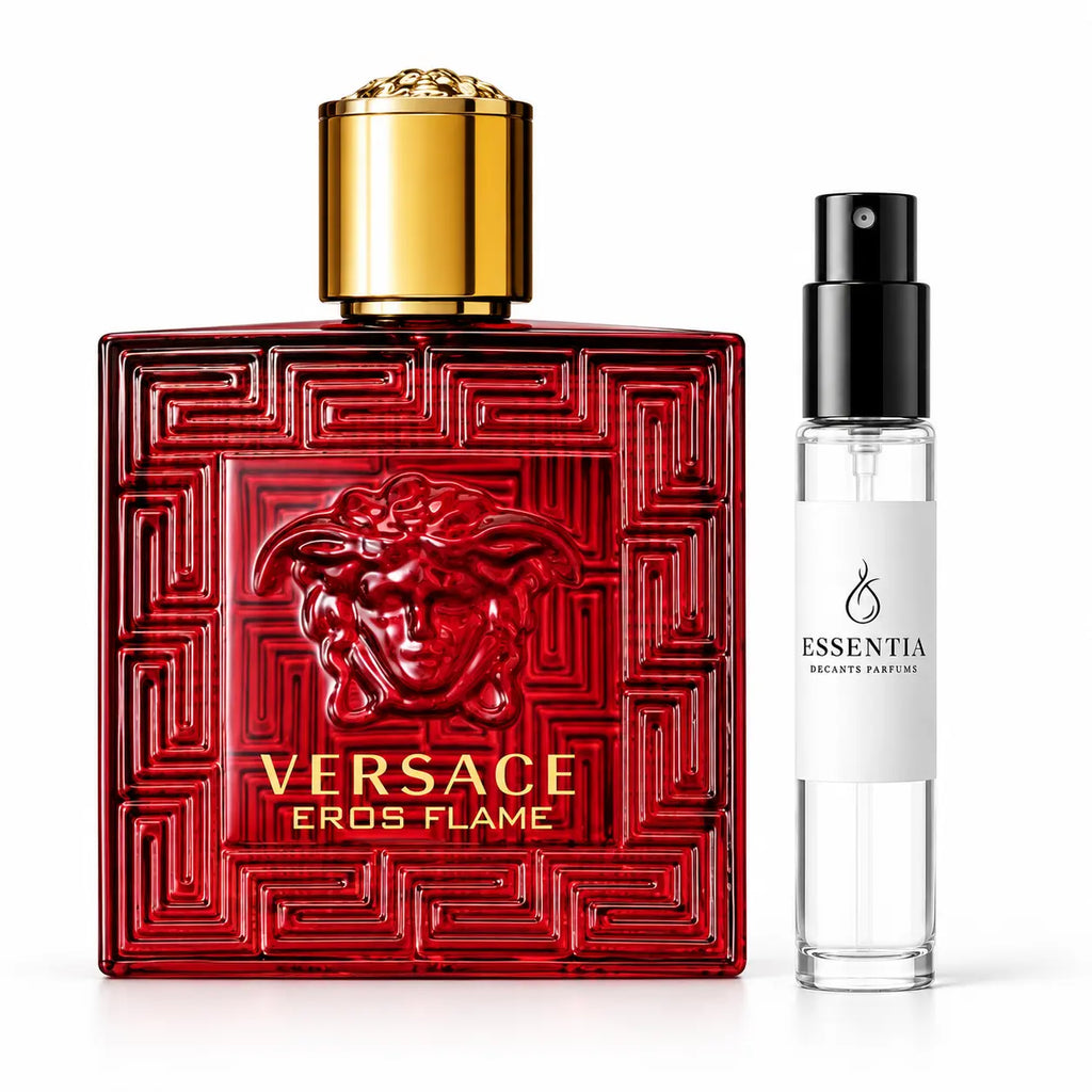 Versace Eros Flame Eau de Parfum con decant original ESSENTIA Decants Parfums
